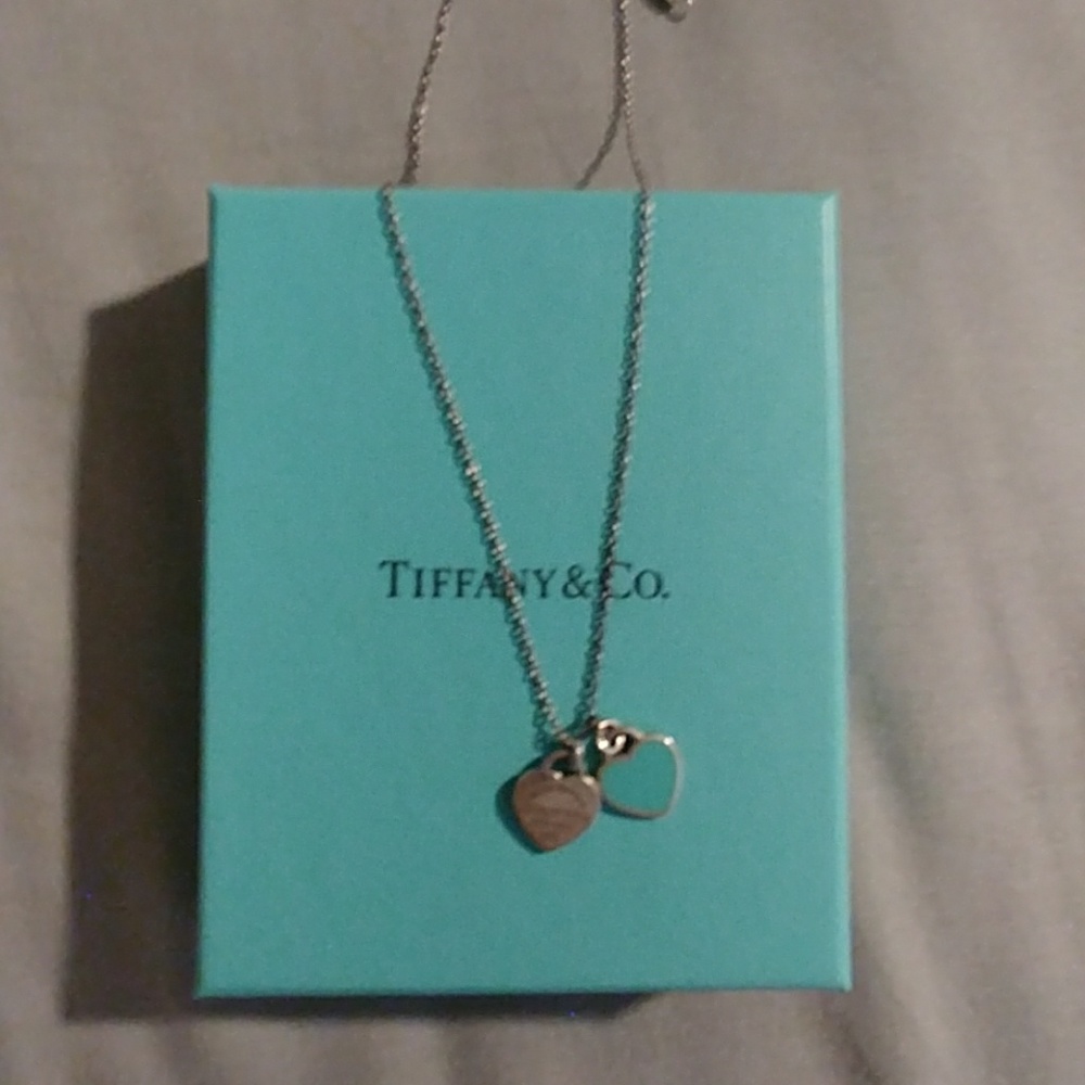Tiffany & Company Double Heart Necklace